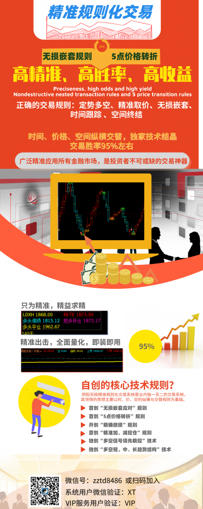 精准规则化交易系统：颠覆传统交易技术思维，感受时、价、空神奇精准策略