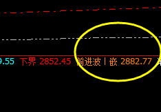 菜粕：延续回撤，价格高点精准触及前进波