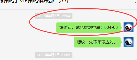 铁矿石：VIP精准策略（超级短空）4个交易突破35点