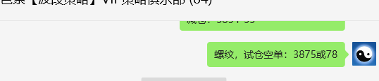 螺纹：VIP精准策略（短线空单）利润超150点目标