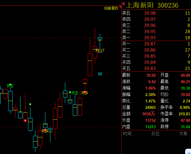 上海新阳 300236：精准VIP策略，短线利润触及20%以上