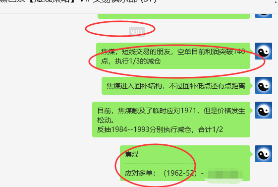 焦煤：VIP精准策略（短空）利润完成利润150点