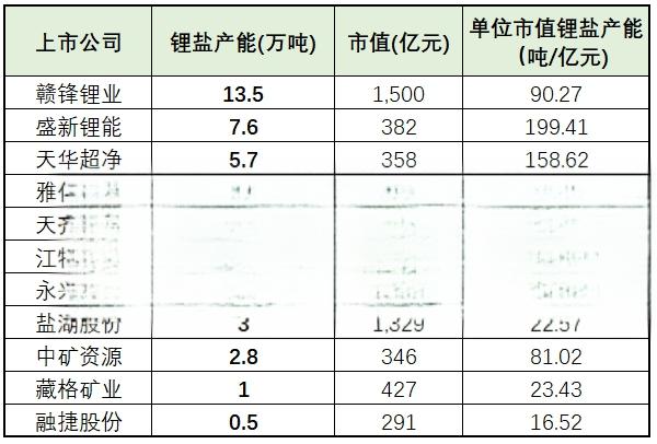 中国碳酸锂十大公司产量排名，中国最大的碳酸锂生产厂家-有驾