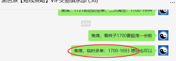 5月29日，焦煤：VIP精准策略（日间）多空减平40点