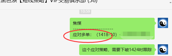 8月1日，焦煤：VIP精准策略（日间）多空减平55点