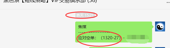 8月7日，焦煤：VIP精准交易策略（日间）多空减平64点