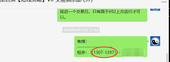 8月19日，焦煤：VIP精准交易策略（日间）多空减平77点