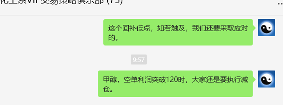 9月4日，甲醇：VIP精准策略（短空）跟踪利润突破140点