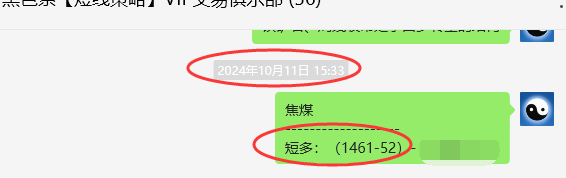 10月14日，焦煤：VIP精准策略（日间）多空减平96点