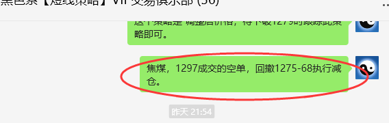 11月12日，焦煤：VIP精准策略（日间）空多减平46+13点