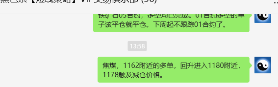 12月11日，焦煤：VIP精准策略（日间）多空减平23+8点