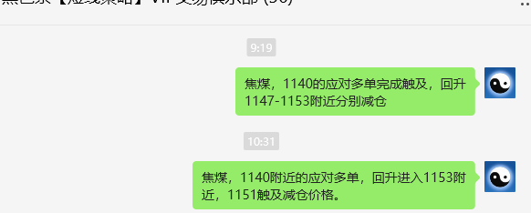 12月3日，焦煤：VIP精准策略（日间）多空减平34+16点